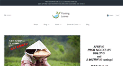 Desktop Screenshot of floatingleaves.com