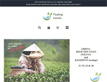 Tablet Screenshot of floatingleaves.com